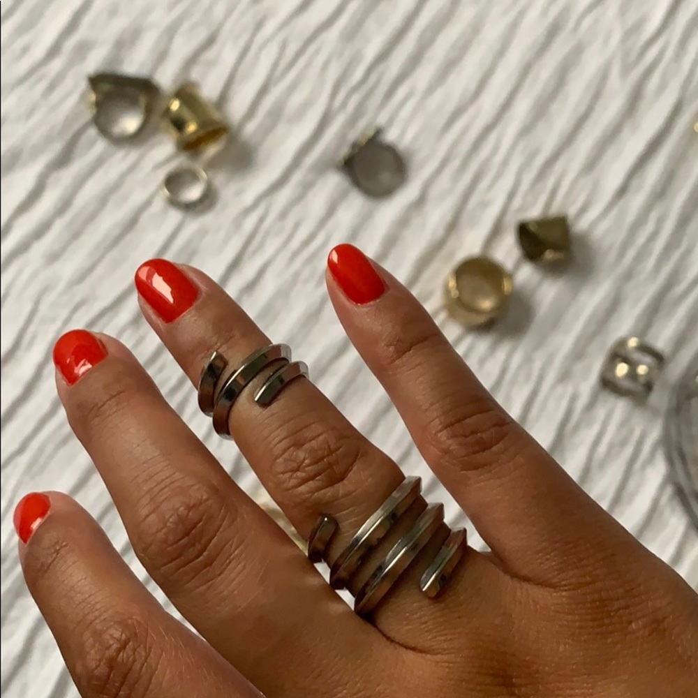 Silver Ring set